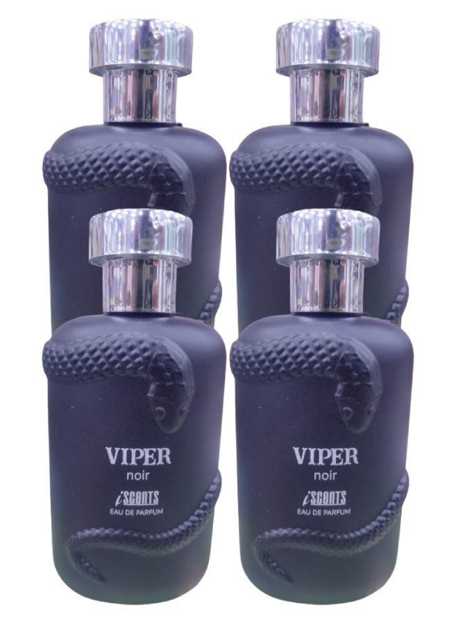 آي سينتس بريميوم 4 قطع عطر فايبر نوار 100مل - Image 1