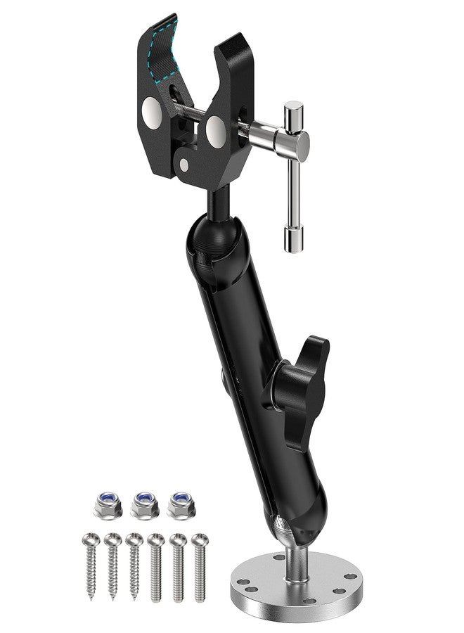OTW Trolling Motor Stabilizer Mount Compatible for Minn kota Terrova/Riptide Terrova/Ulterra/Riptide Ulterra/PowerDrive, 360° Adjustable, Fits up to 2-Inch Bar - Image 1