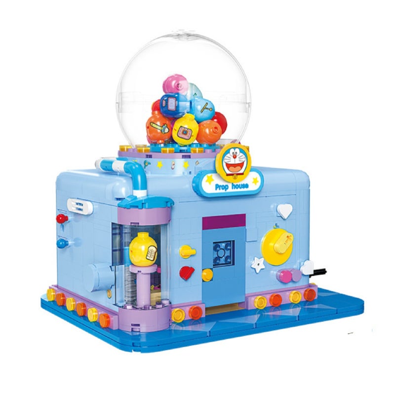Doraemon Street Scene Building Block Display Piece - Image 1