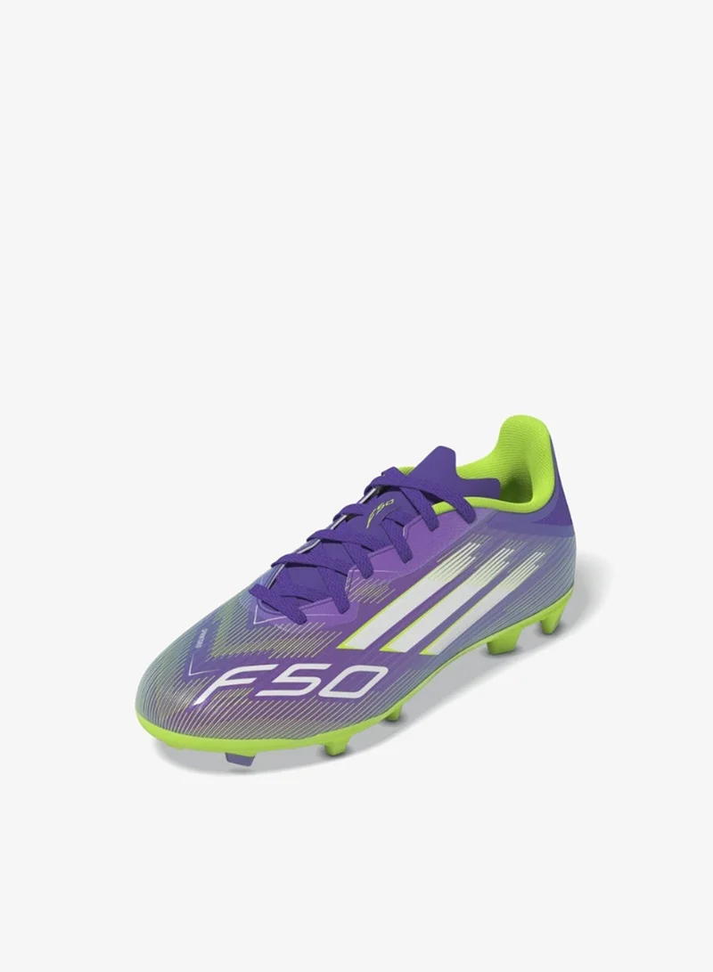 اديداس أحذية كرة قدم للأطفال  ليج    بنفسجي