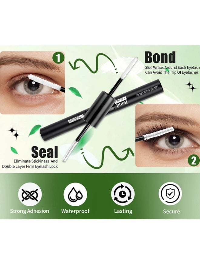 CMAYOME 4 Styles DIY Eyelash Extension Kit 551 Clusters, 10-16mm Mixed Individual Lashes Cluster, Natural Curl Personal Eyelash Set, Segmented False Eyelashes, Thick Eyelashes - Image 5