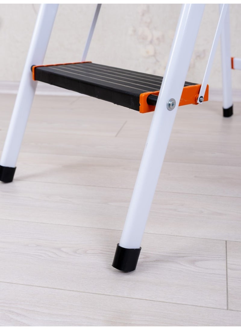 TORONTO Compact Multi-Purpose Step Ladder | Heavy Duty Foldable 3-Step Stool with Anti-Skid Feet & Comfort Grip Handle | Ideal for Household Chores, DIY & Garden  - Image 5