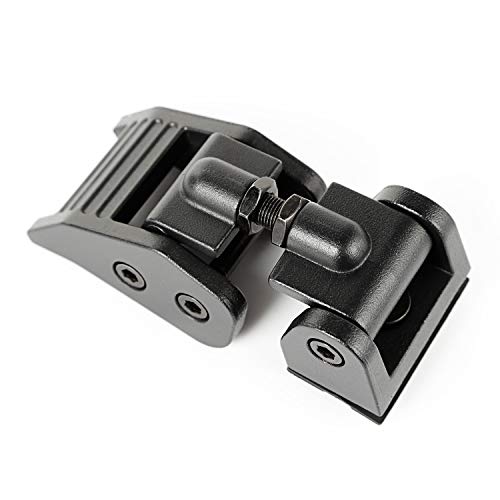 Rugged Ridge | Hood Catch Kit, Textured Black | 11210.17 | Fits 2007-2018 Jeep Wrangler JK - Image 2