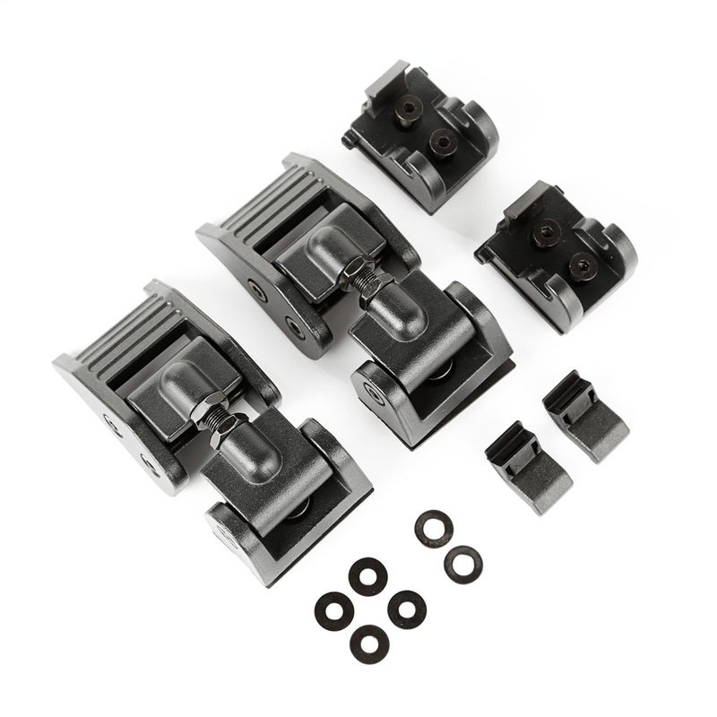 Rugged Ridge | Hood Catch Kit, Textured Black | 11210.17 | Fits 2007-2018 Jeep Wrangler JK - Image 5