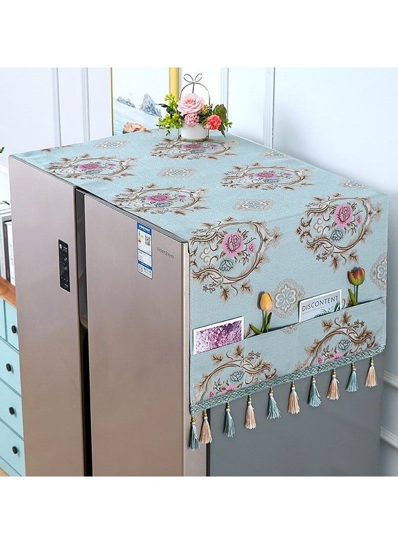 EBMINI Anti Slip Refrigerator Dust Cover Dust Cloth Cover 