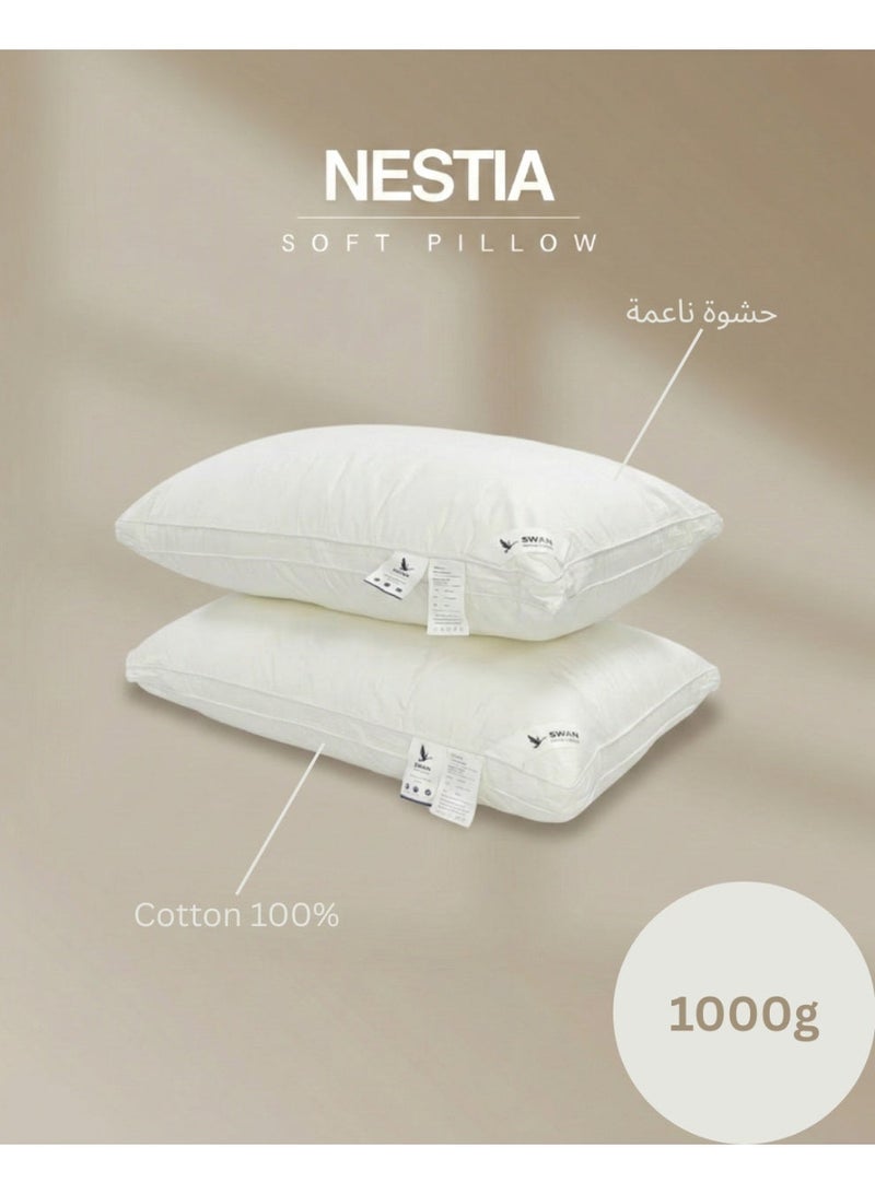 Swan Soft Hotel Pillow (Nestia) - Image 1
