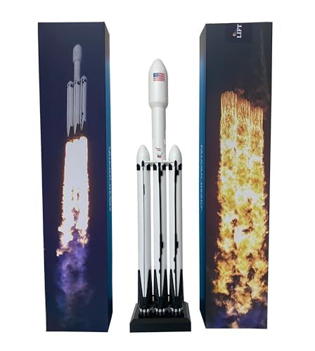 wltk Space X Falcon Heavy 1233 Diecast Rocket Model - Image 1