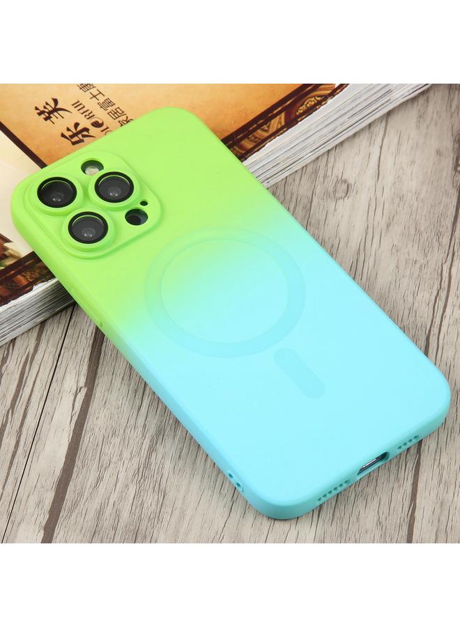 Zaboon Case For iPhone 13 Pro Liquid TPU Silicone Gradient MagSafe Phone Case - Image 2