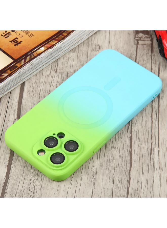 Zaboon Case For iPhone 13 Pro Liquid TPU Silicone Gradient MagSafe Phone Case - Image 4