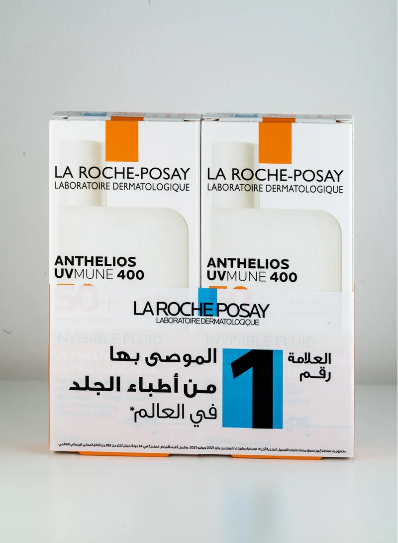 LA ROCHE-POSAY La Roche-Posay Anthelios UVMune 400 Invisible Sunscreen SPF50+ 50ml Buy 1 Get 1 Free, Sunscreen