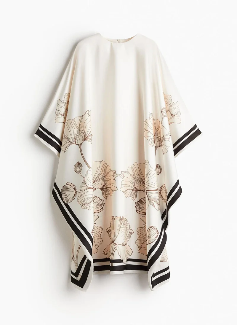 H&M Satin Kaftan Dress