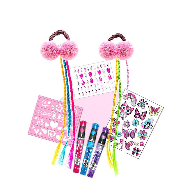 Tokidas Fabulous Hair & Tattoo Art Set-party accessories - Image 2