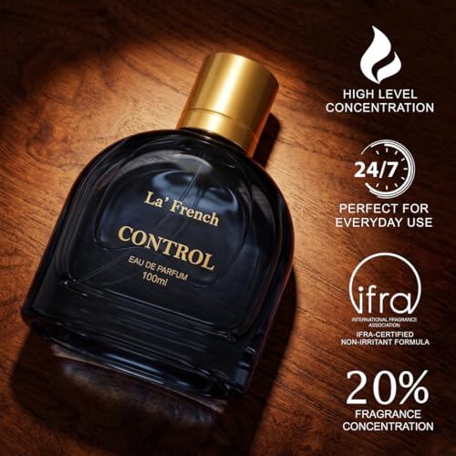 LA' French La French Control Perfume for Men & Women 100ml – Long Lasting Unisex Perfume | Eau De Parfum | Luxury Fruity, Spicy & Musky Fragrance - Image 5