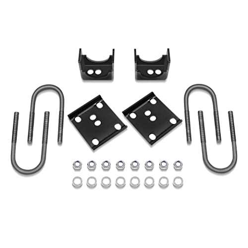 JY PERFORMANCE Truck Rear Axle Flip Kit 5" Drop C Notch Kit Shock Compatible With 1973-1987 Chevrolet C10 C15 GMC 1/2 Ton Truck Rear Lowering Flip Kit 7387CNF-K - Image 3