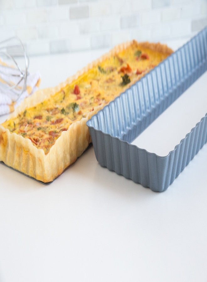 Fox Run Rectangular Loose Bottom Tart/Quiche Pan, Preferred Non-Stick, 14-Inch - Image 3