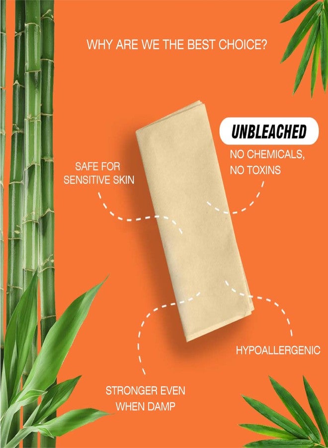 Beco Bamboo Multi-Fold Tissue Papers, 150 Pulls, 32 GSM, 100% Natural, Unbleached and Eco Friendly - Image 2