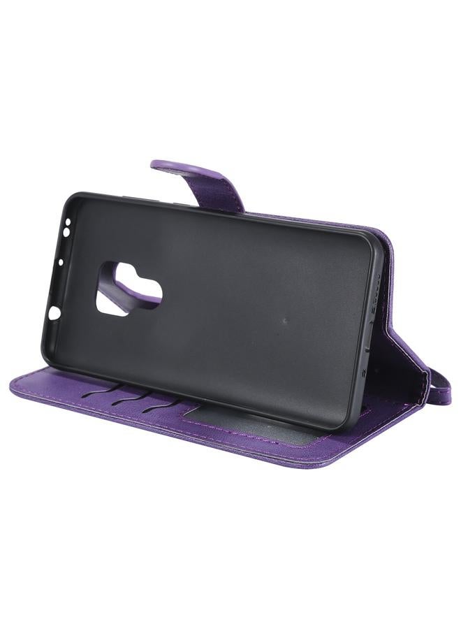 S-TOP Case For Huawei Mate 20 Solid Color Horizontal Flip Protective Case with Holder & Card Slots & Wallet & Photo Frame & Lanyard - Image 5