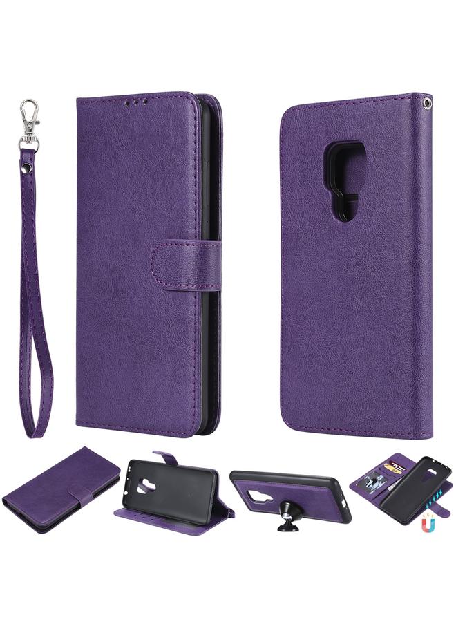 S-TOP Case For Huawei Mate 20 Solid Color Horizontal Flip Protective Case with Holder & Card Slots & Wallet & Photo Frame & Lanyard - Image 1