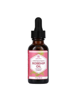 Leven Rose 100 Pure and Organic Rosehip Oil 1 fl oz 30 ml  - Image 1
