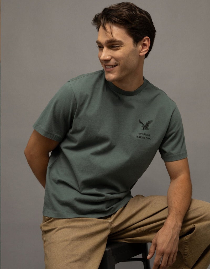 American Eagle AE Standard Fit Graphic T-Shirt - Image 1