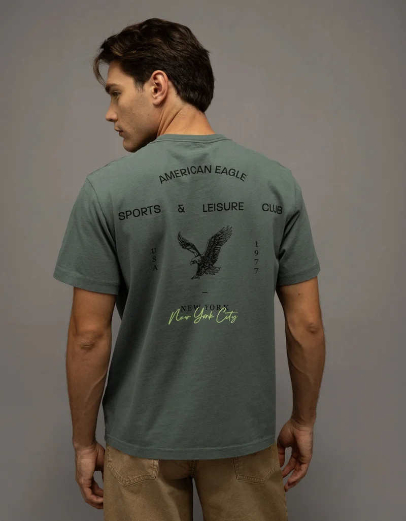 American Eagle AE Standard Fit Graphic T-Shirt