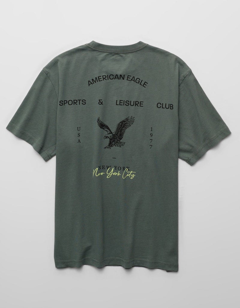 American Eagle AE Standard Fit Graphic T-Shirt - Image 4