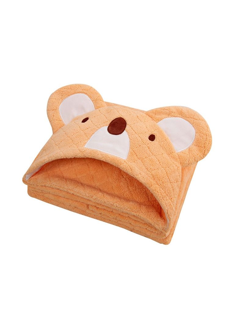 With Hood Coral Fleece Cloaks Bath Towels