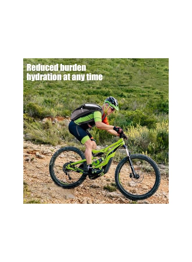 PROMASS Hydration Backpack Adjustable Vest, Splashproof Shoulder Bag Cycling Backpack For Men & Women, Running Backpack With Night Reflective Strip Outdoor Bicycle Riding Hiking Mountaineering Touring - Image 5