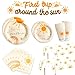 Racenaf First Trip Around The Sun Birthday Decorations Boho Sun Rainbow 1st Birthday Decorations for Girls and Boy Sun Plates and Napkins Cups Tablecloths Banner Set for Serve 25 Guests Sunshine Baby - Image 3