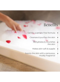 Forest Essentials Silkening Shower Wash Lime Saffron Oudh | Ayurvedic Natural Body Wash for Soft & Smooth Skin | Paraben Free & Sulphate Free Shower Gel  - Image 2