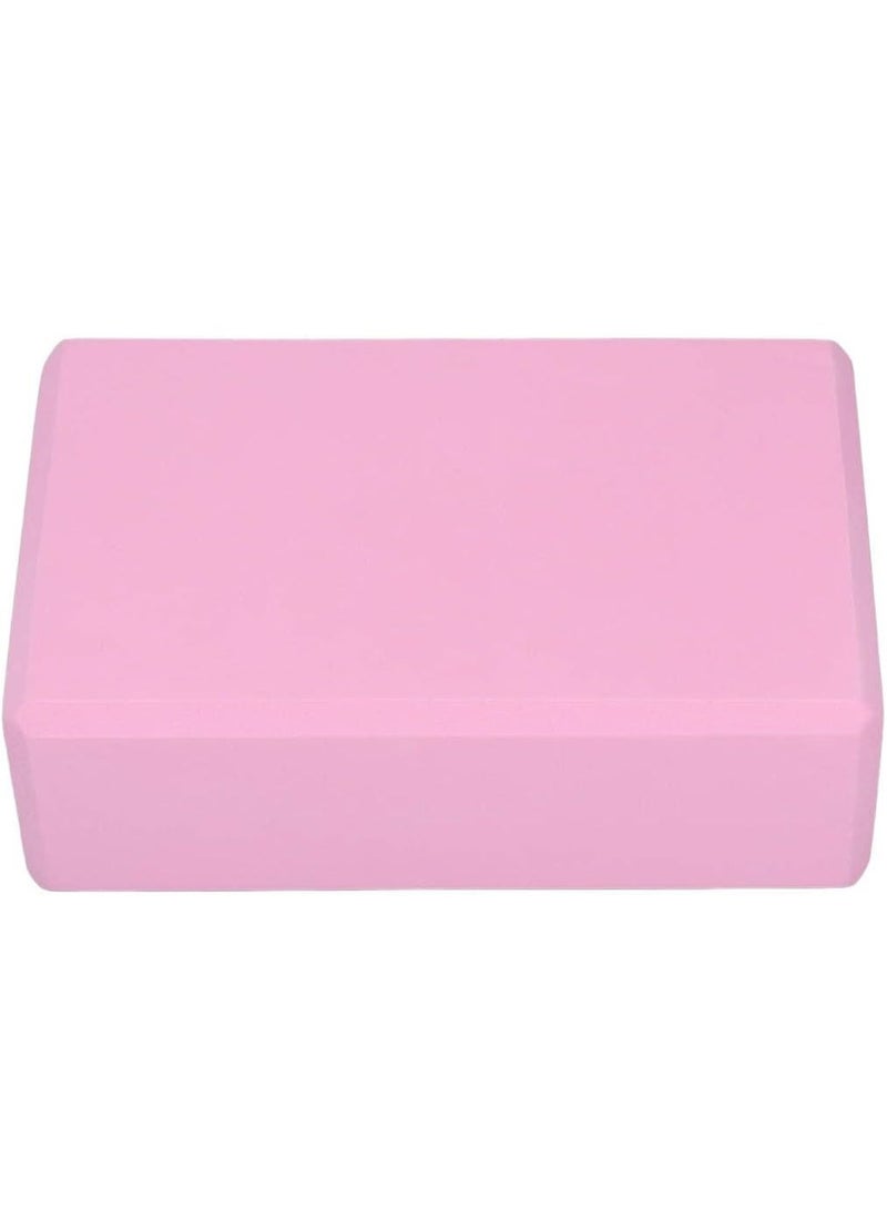Lightweight Yoga Block Brick EVA Foam for Pilates & Fitness Workout, Light Pink - Image 5