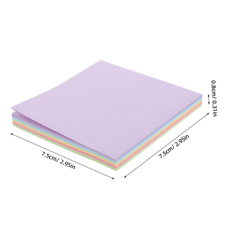 Reusable Sticky Note Pads 5 Pack Cartoon Design Smooth Writing for School Office - Image 3
