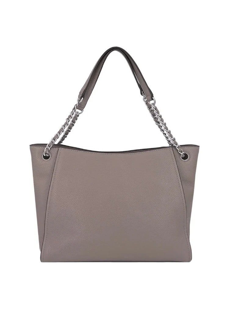 Burch Tory Burch Britten Cowhid Fashion Simple Commuter Large Capacity Tote Handbag Shoulder Bag - Image 2