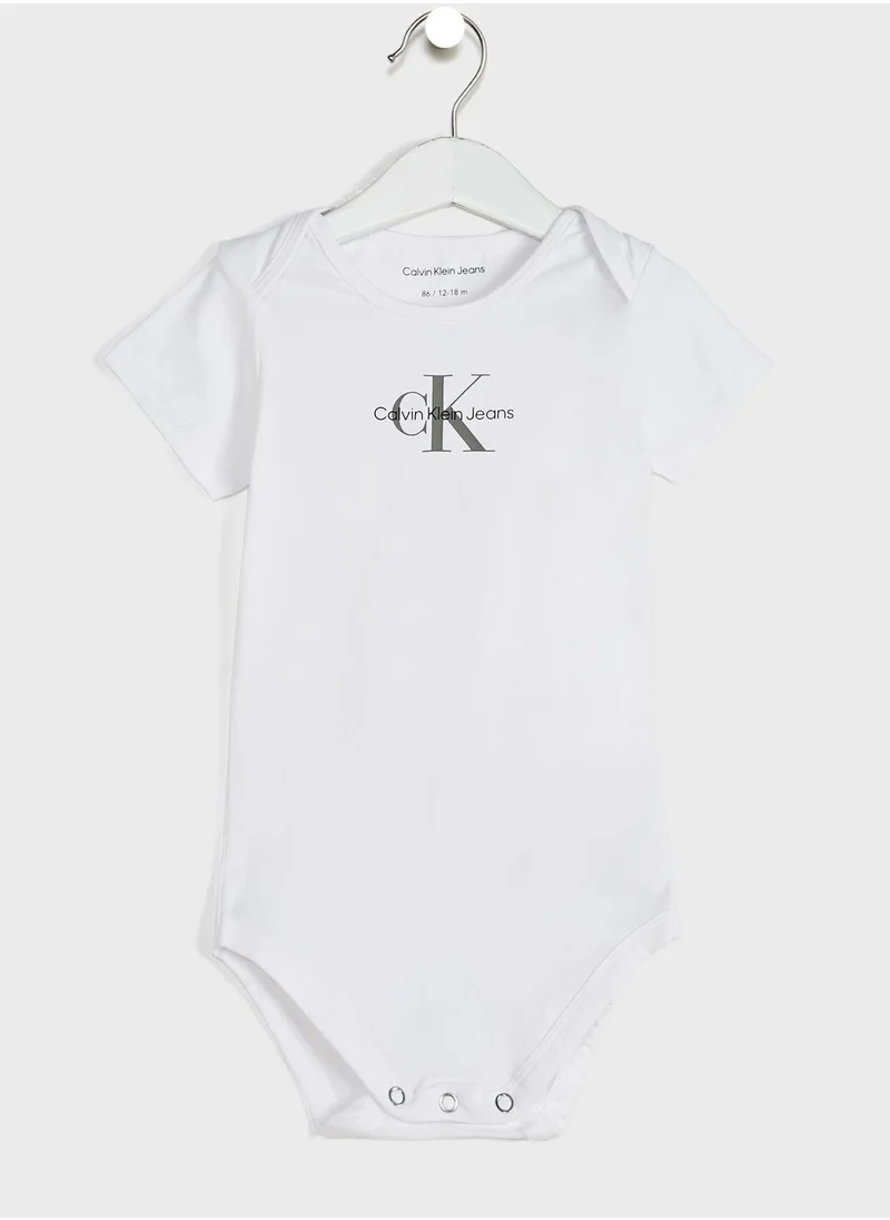 Calvin Klein Jeans Kids Monogram Bodysuit