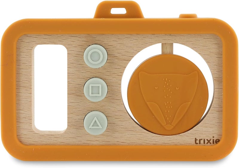 Trixie Wooden Silicone Baby Camera - Mr. Fox - Image 2