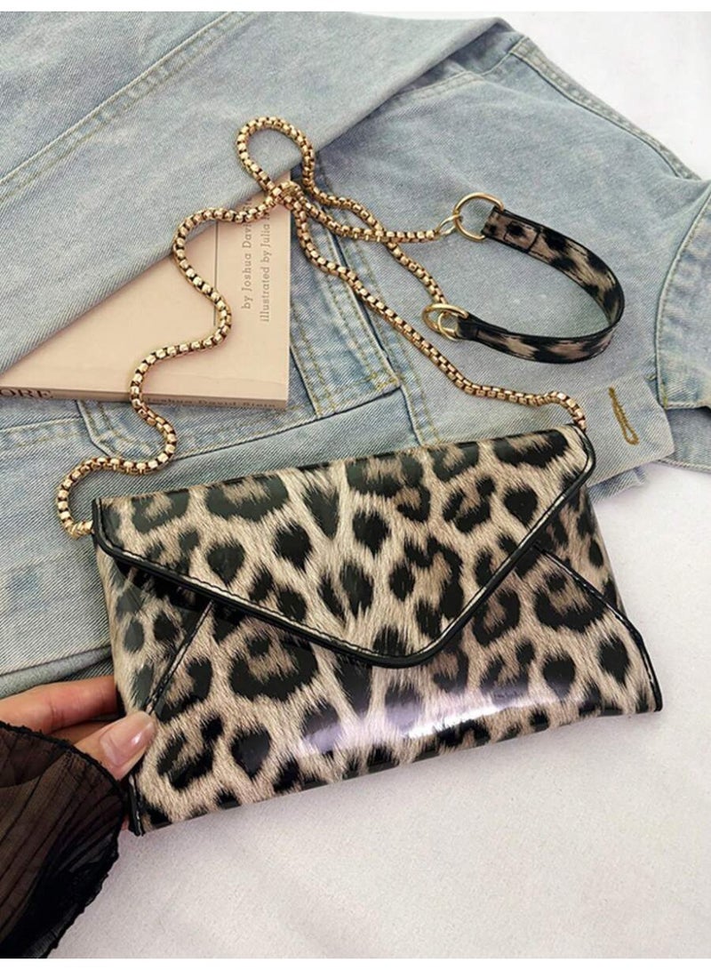 Shein Small women's handbag and shoulder bag with a luxurious gold chain  multiple pockets for cards and money with an internal zipper - high-quality material - ideal for daily use, occasions and evenings - Image 2