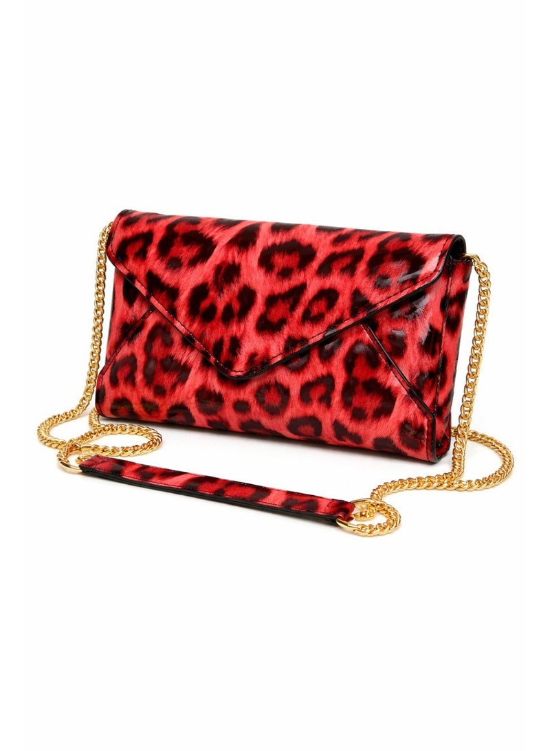 Shein Small women's handbag and shoulder bag with a luxurious gold chain  multiple pockets for cards and money with an internal zipper - high-quality material - ideal for daily use, occasions and evenings - Image 5