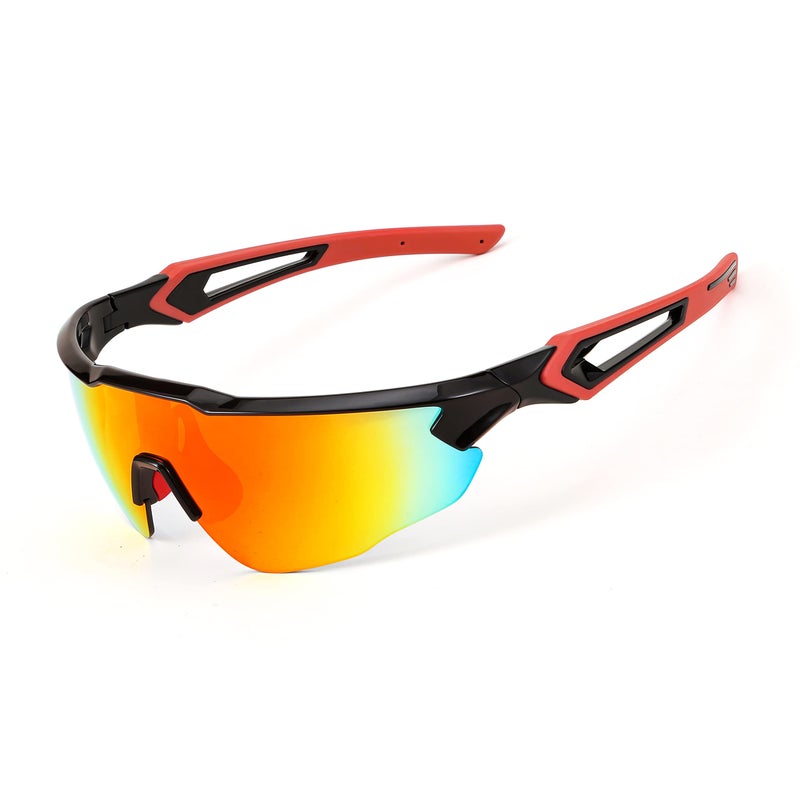 FEISEDY FEISEDY Youth Sport Polarized Sunglasses for 8-16 Cycling Running Driving Baseball Goggles Glasses B0011  - Image 4