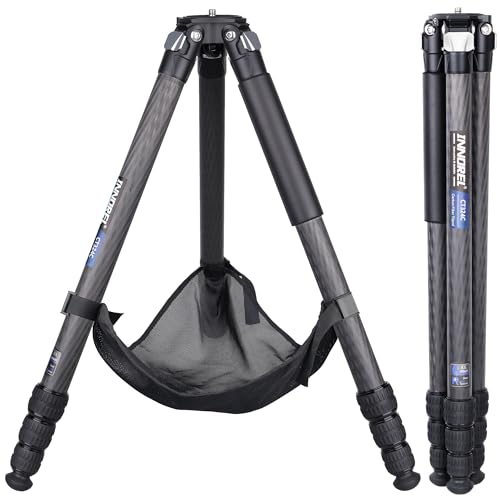 Innorel Compact Carbon Fiber Tripod with Stone Bag INNOREL CT324C Heavy Duty Travel Camera Stand for Canon Sony Nikon DSLR Camcorder - Image 1