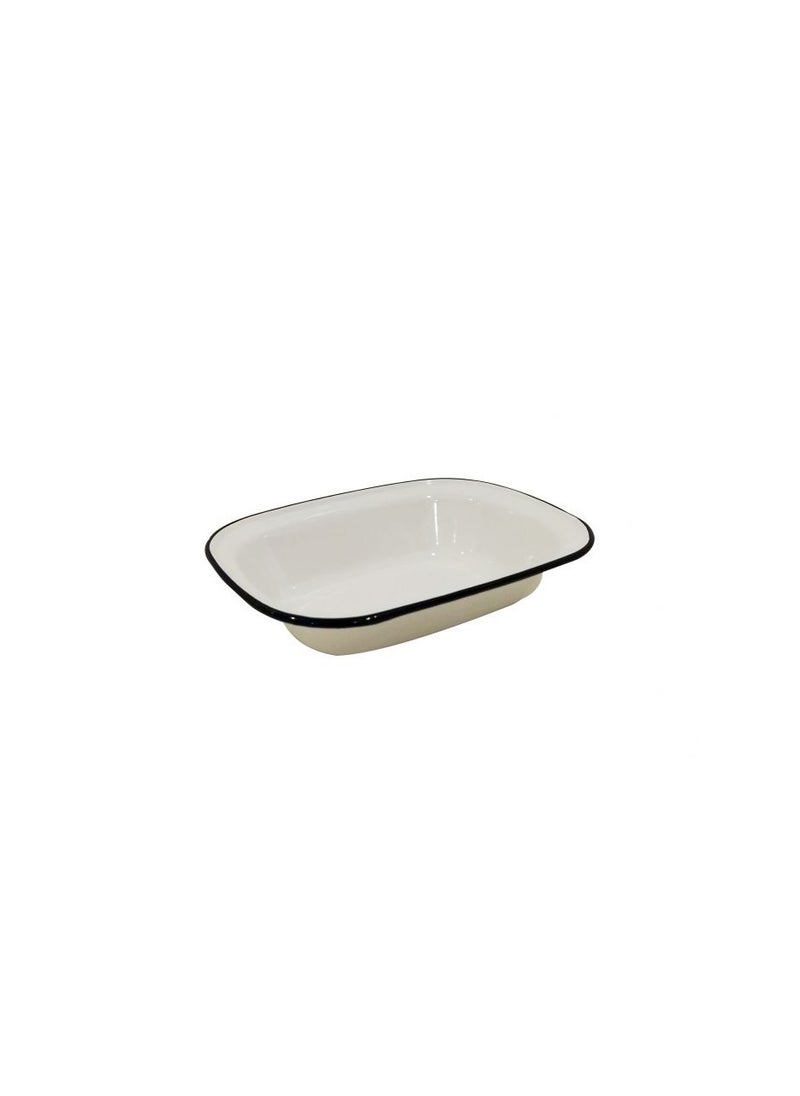 SAIF Deep oval cartilage surface 21cm white - Saif Home 