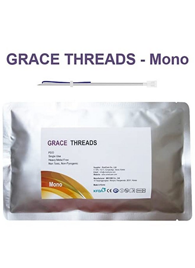 GRACE Threads - Grace Pdo Thread Lift/Face Whole Body/Mono Type 40Pcs 12 Sizes (30G25Mm) - Image 1