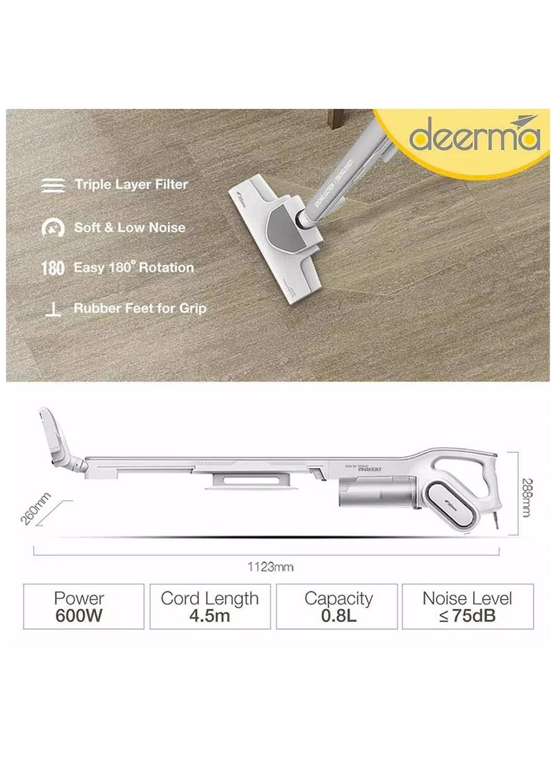 Deerma Deerma DX700 2-In-1 Handheld Vacuum Cleaner  - Image 3