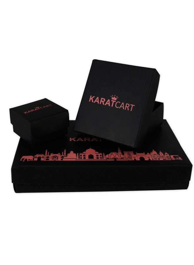 Karatcart Women's Traditional Kundan Jewellery Set White - Image 4