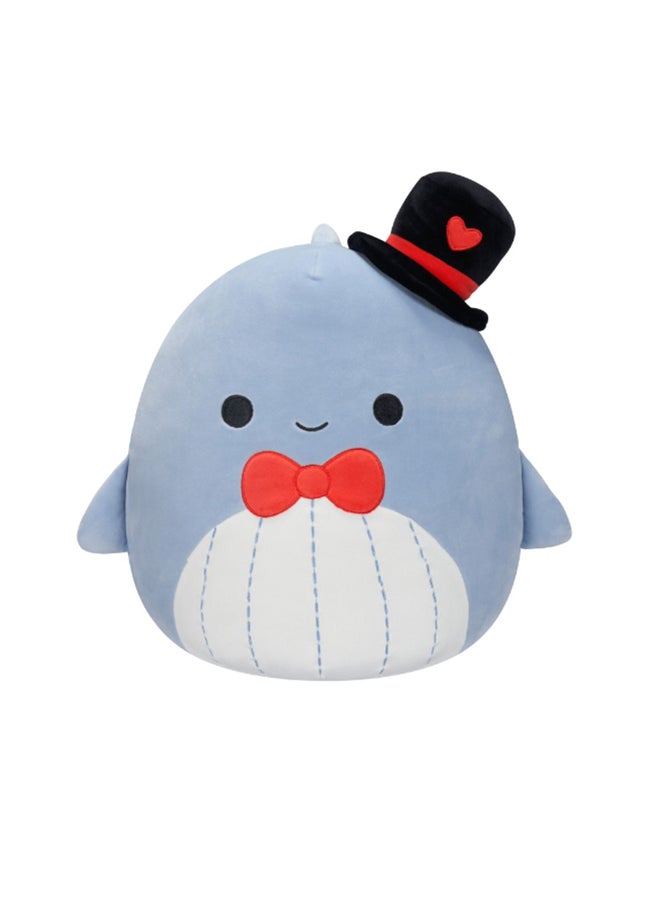 Squishmallows - 7.5 inch Samir the Whale , Officially Licensed Kellytoy Plush Toy, Colorful Soft Toy, Gift for Kids, Girls & Boys Washable Squishy Stuff Toy Multicolor All Age - Image 1