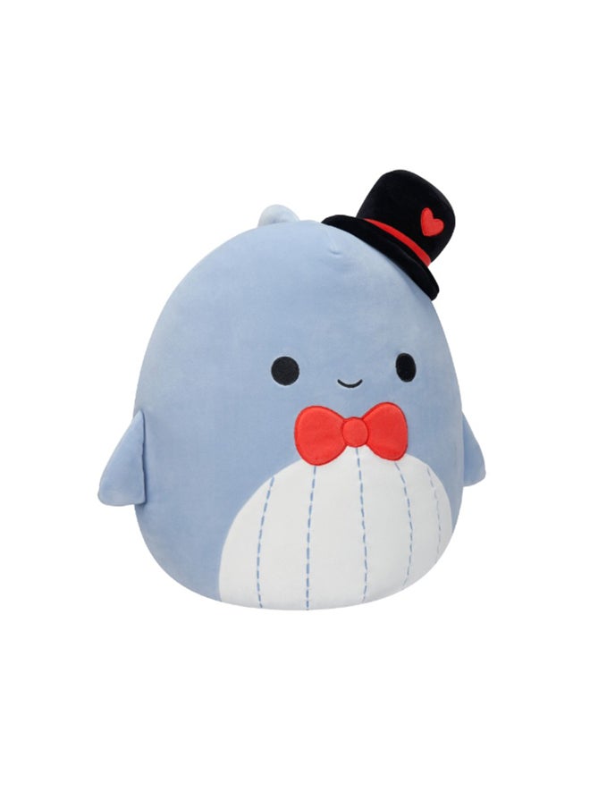 Squishmallows - 7.5 inch Samir the Whale , Officially Licensed Kellytoy Plush Toy, Colorful Soft Toy, Gift for Kids, Girls & Boys Washable Squishy Stuff Toy Multicolor All Age - Image 1