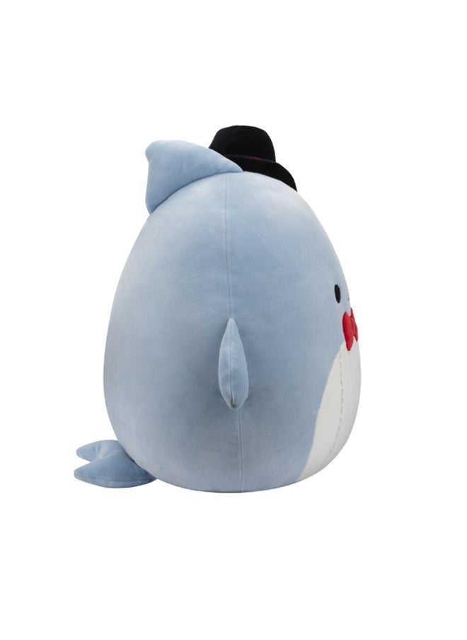 Squishmallows - 7.5 inch Samir the Whale , Officially Licensed Kellytoy Plush Toy, Colorful Soft Toy, Gift for Kids, Girls & Boys Washable Squishy Stuff Toy Multicolor All Age - Image 1