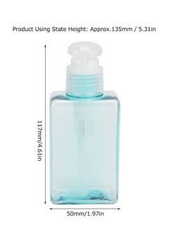 Oasisgalore 3 Pack 100ml Clear Refillable Pump Bottles – Empty Containers for Soap, Body Wash, and Lotion.  - Image 4