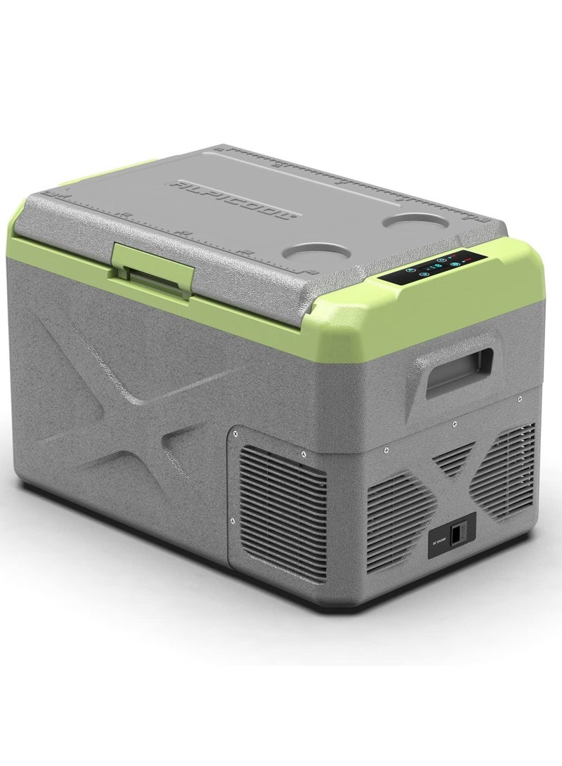 LC 40L Portable Car Refrigerator with Compressor – -20°C Cooling, Mobile App Control, 60W Dual Voltage (DC 12V/24V, AC 220V/240V) – For Cars, RVs, Camping & Home  - Image 1