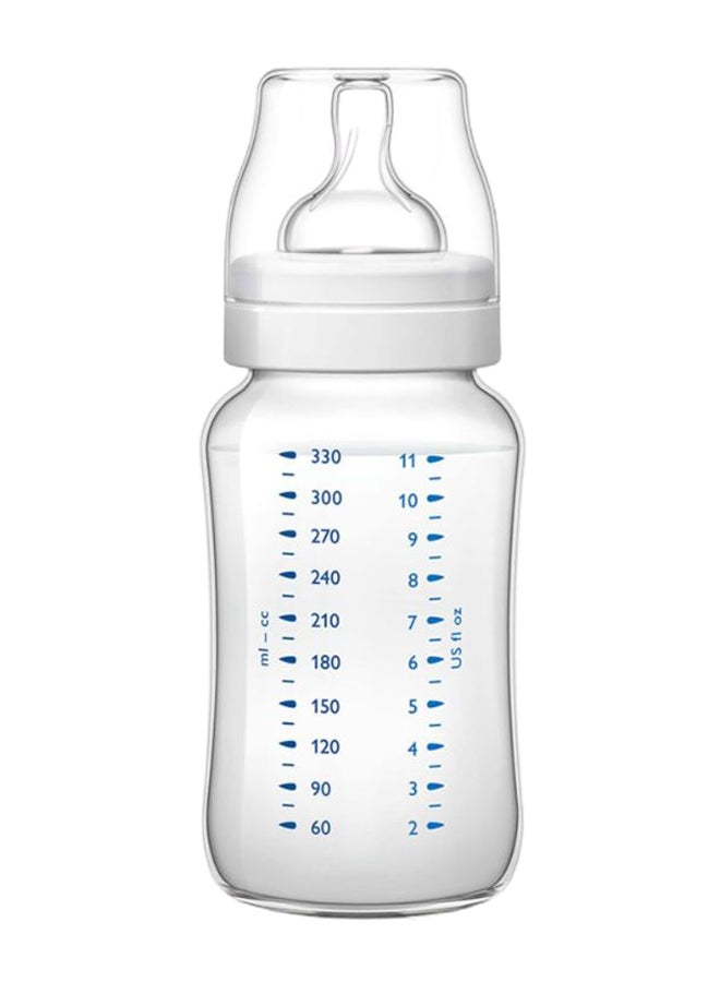 Philips Avent Classic Plus Feeding Bottle - Clear, 330 mL - Image 2