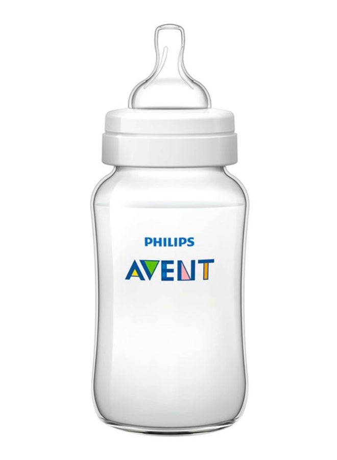 Philips Avent Classic Plus Feeding Bottle - Clear, 330 mL - Image 1